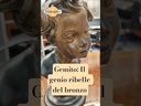 Busto in bronzo di V. Gemito "Il fanciullo"