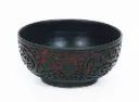 Ciotola in lacca cinabro