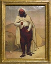 Dipinto raff. "Arabo" di Ettore Cercone