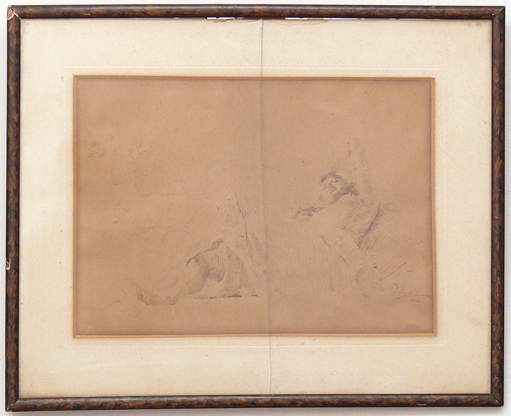 [CA1079] Disegno di donna (Salvatore Postiglione)