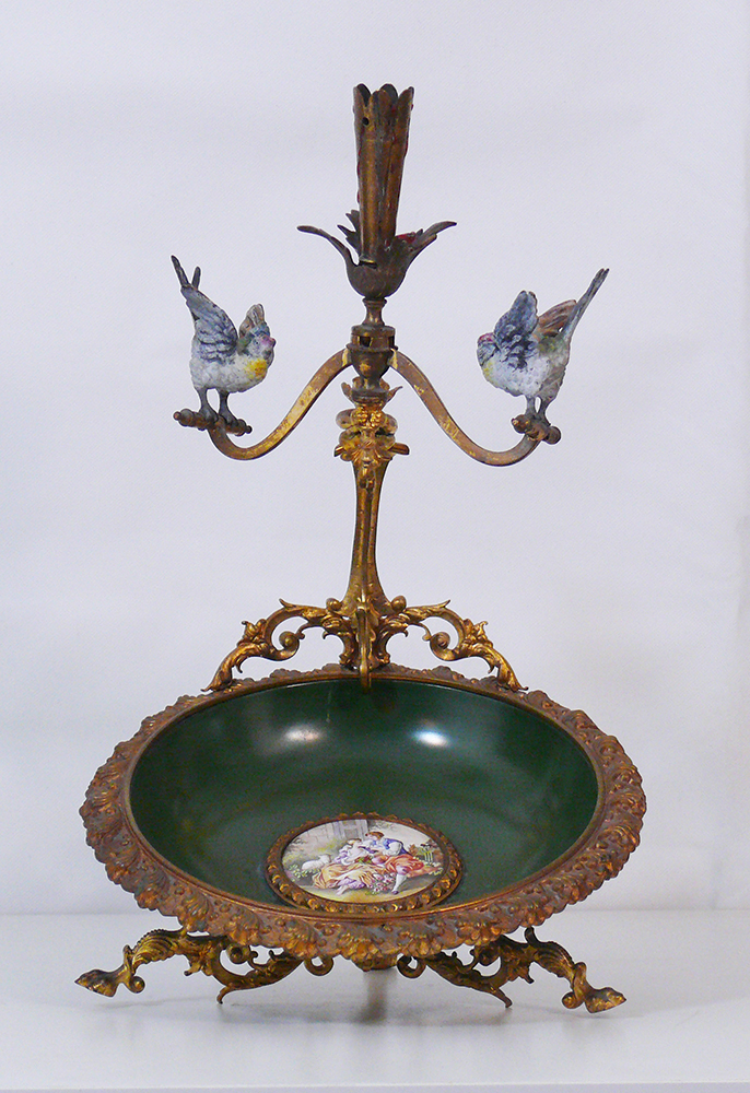 [CA1182] Svuotatasche con placca in smalto