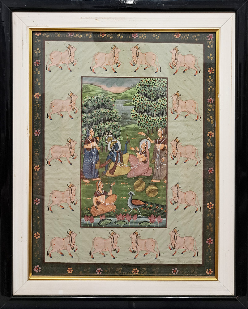 [CA1475] Tempera Indiana del Buddha