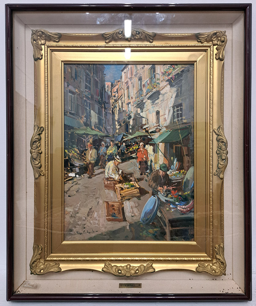 [CA1487] Vincenzo Aprile - Strada di mercato