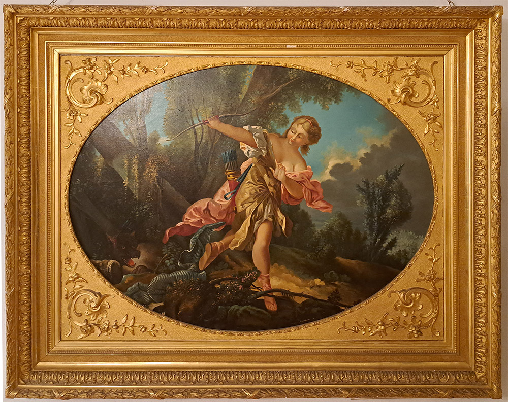 [Z1603] Dipinto in stile neoclassico