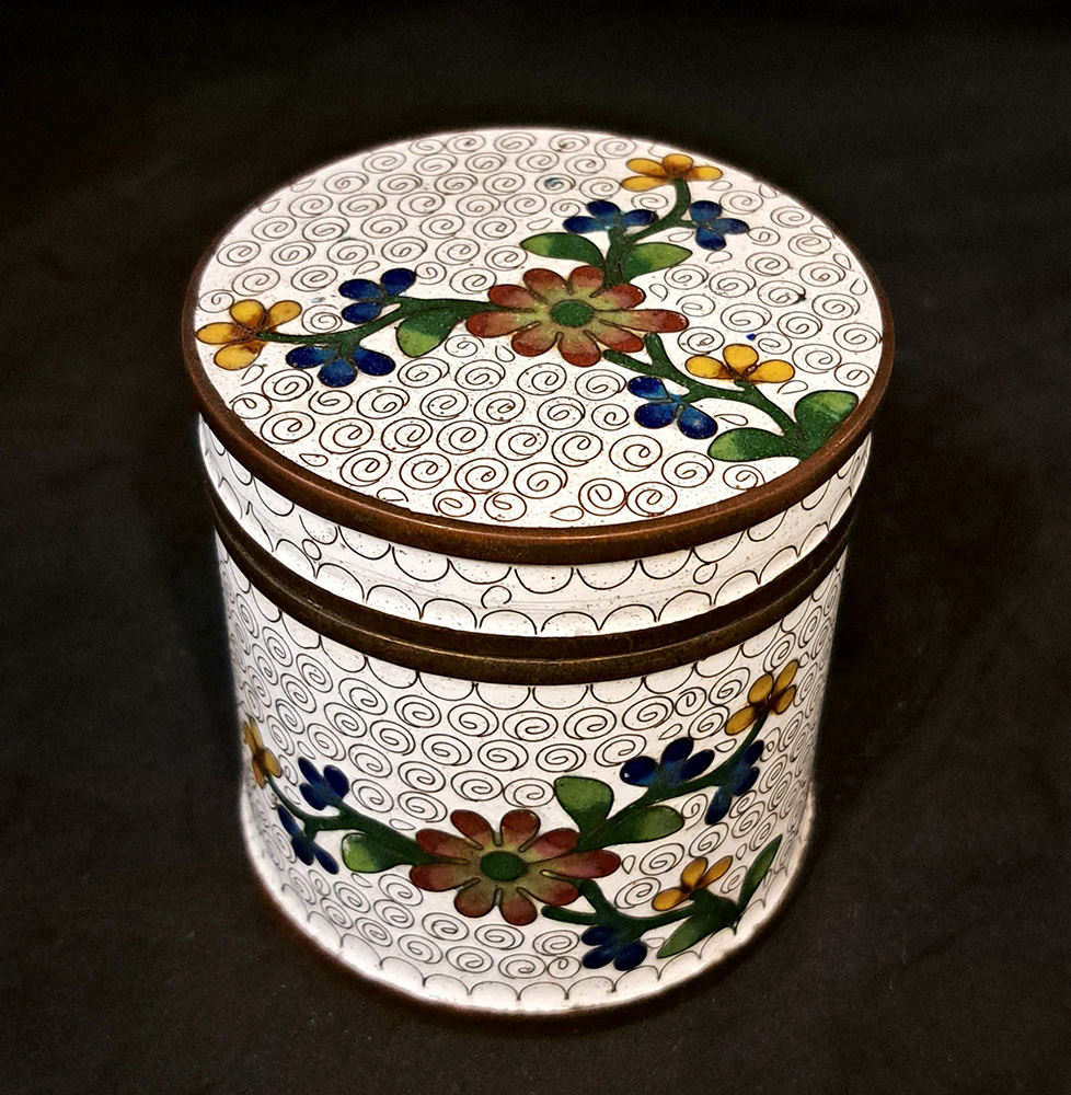 Piccolo contenitore Cloisonnè