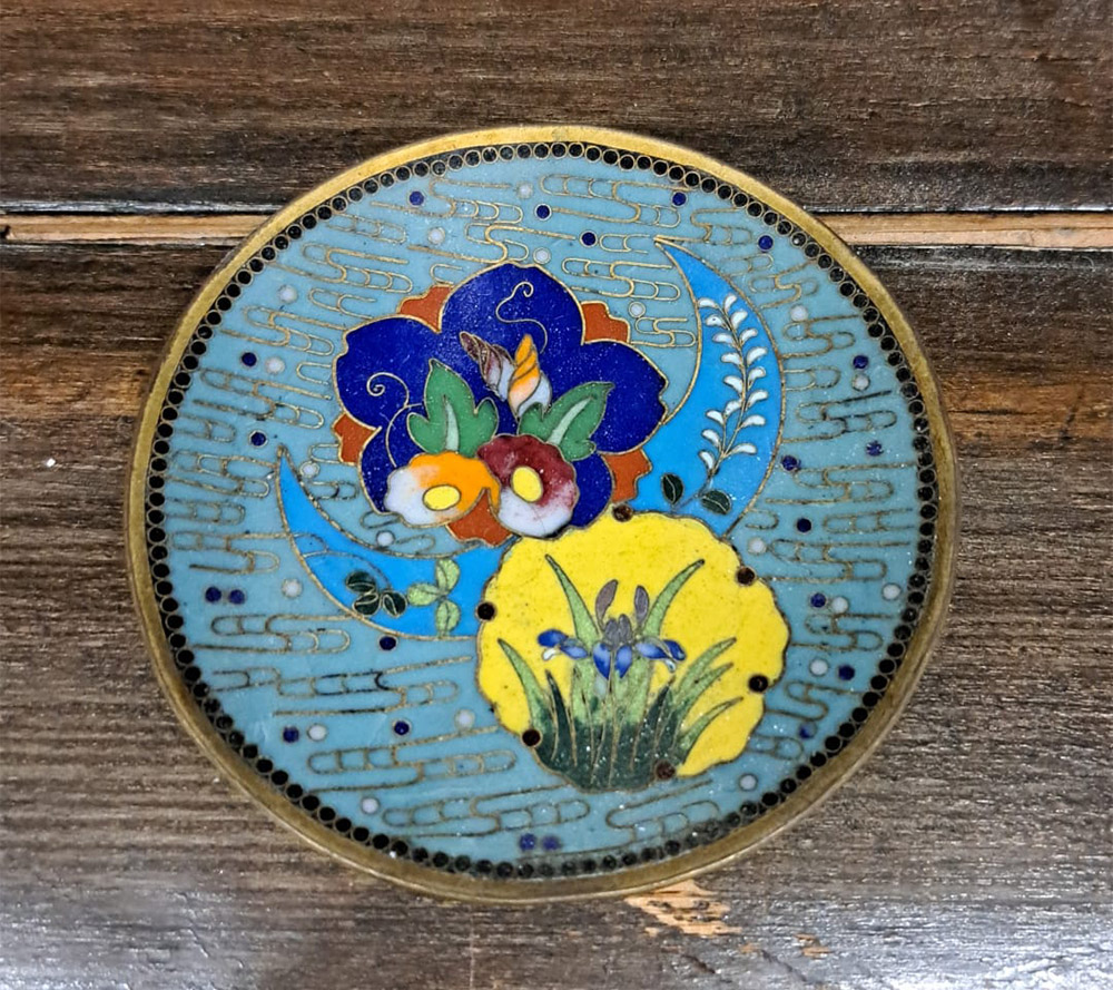 [Z1851] Piattino Cloisonnè
