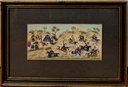 Miniatura persiana su placca
