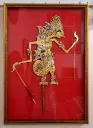 Marionetta Wayang in cornice