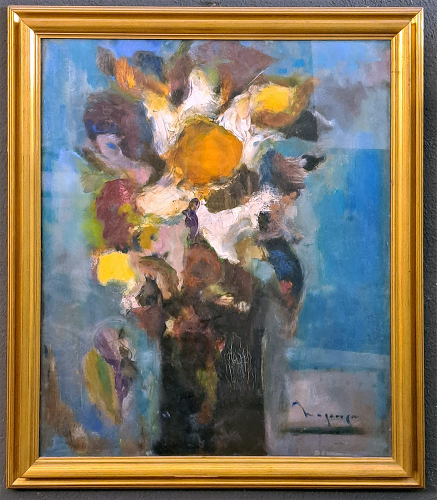 Dipinto Magnaghi "Vaso di fiori"