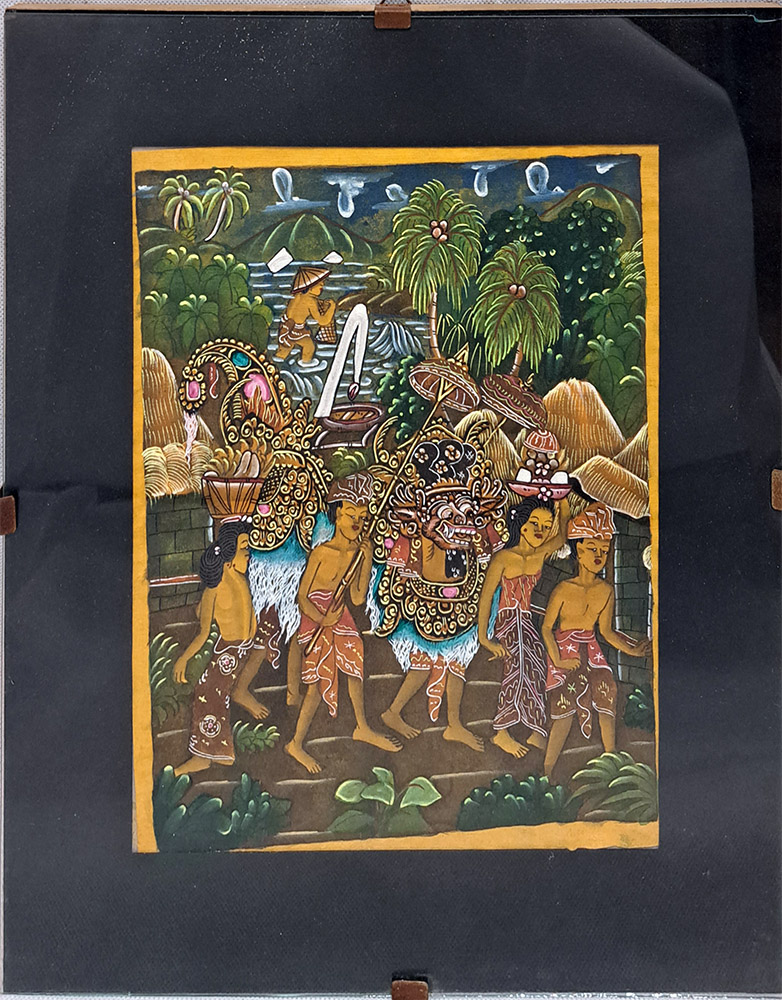 [ZG1028] Stampa balinese