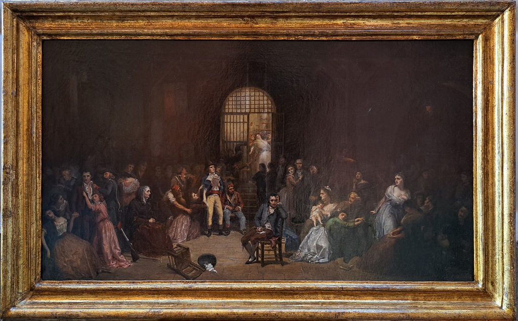 Dipinto C.L.Muller "Le ultime vittime del terrore"