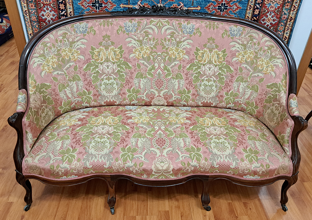 Salottino completo Luigi Filippo (Div+2poltr+4sed)