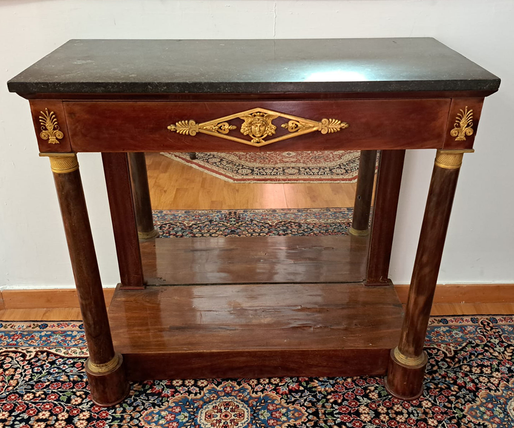 Piccola consolle Impero