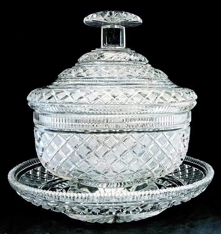 [ZG1098] Porta bon bon in cristallo baccarat