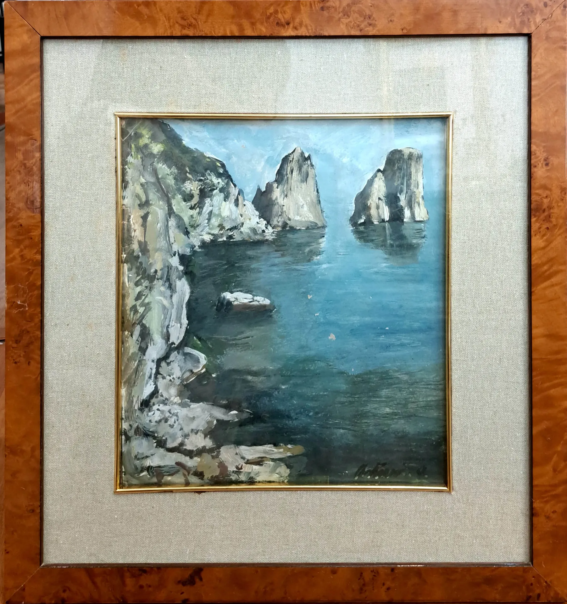 Dipinto A. Asturi "Capri"