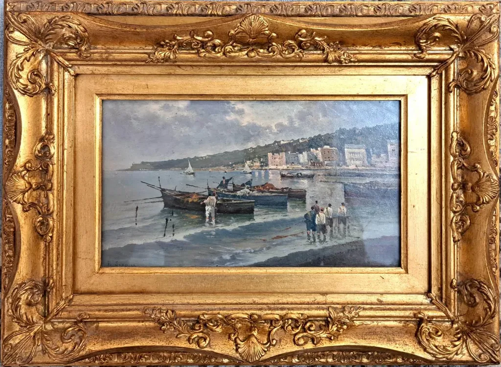 [CA/1542] Dipinto R. Scoppa "Marina"