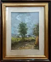 Ignoto - Paesaggio di campagna con albero