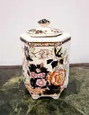 Porta bon bon inglese a chinoiserie - difetti