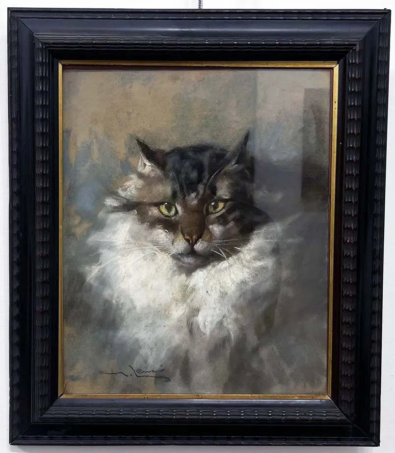 M. Lenci O/carta "Gatto"