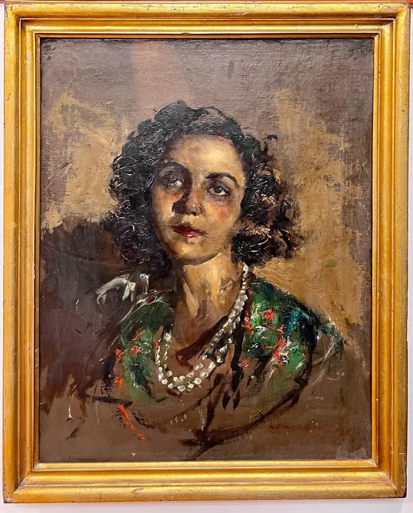 R. Carignani - Ritratto di donna