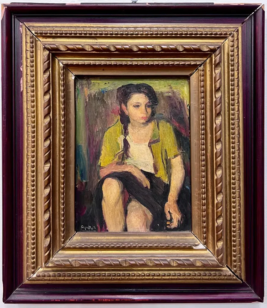 R. Capaldo - Ragazza seduta