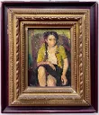 R. Capaldo - Ragazza seduta