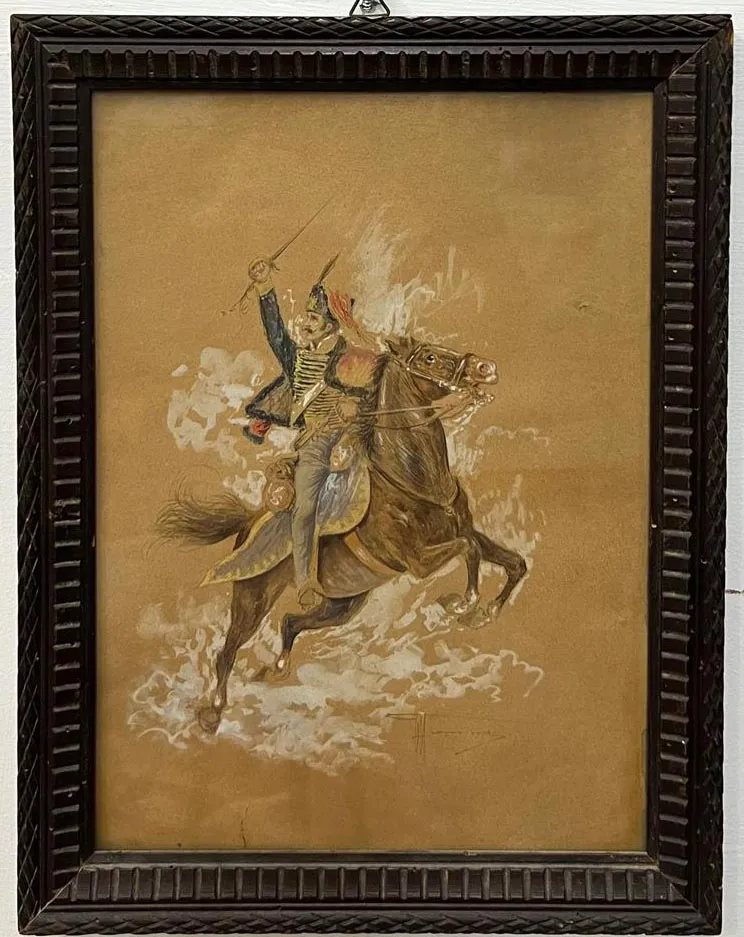 F. Lord Mancini - Guerriero a Cavallo